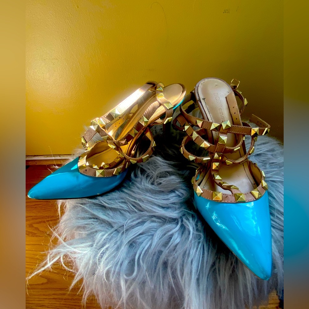 Bcbgeneration Studs Leather Heels - image 1